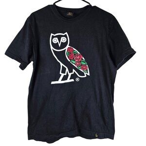 OVO Sandra’s Rose Owl T-Shirt October’s Very Own Drake Size M Rare‎